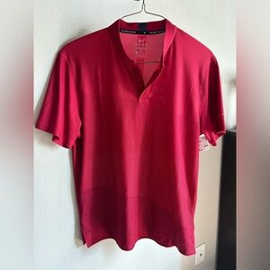 Nike Red Men's Golf Shirt “Tiger Woods” Collection